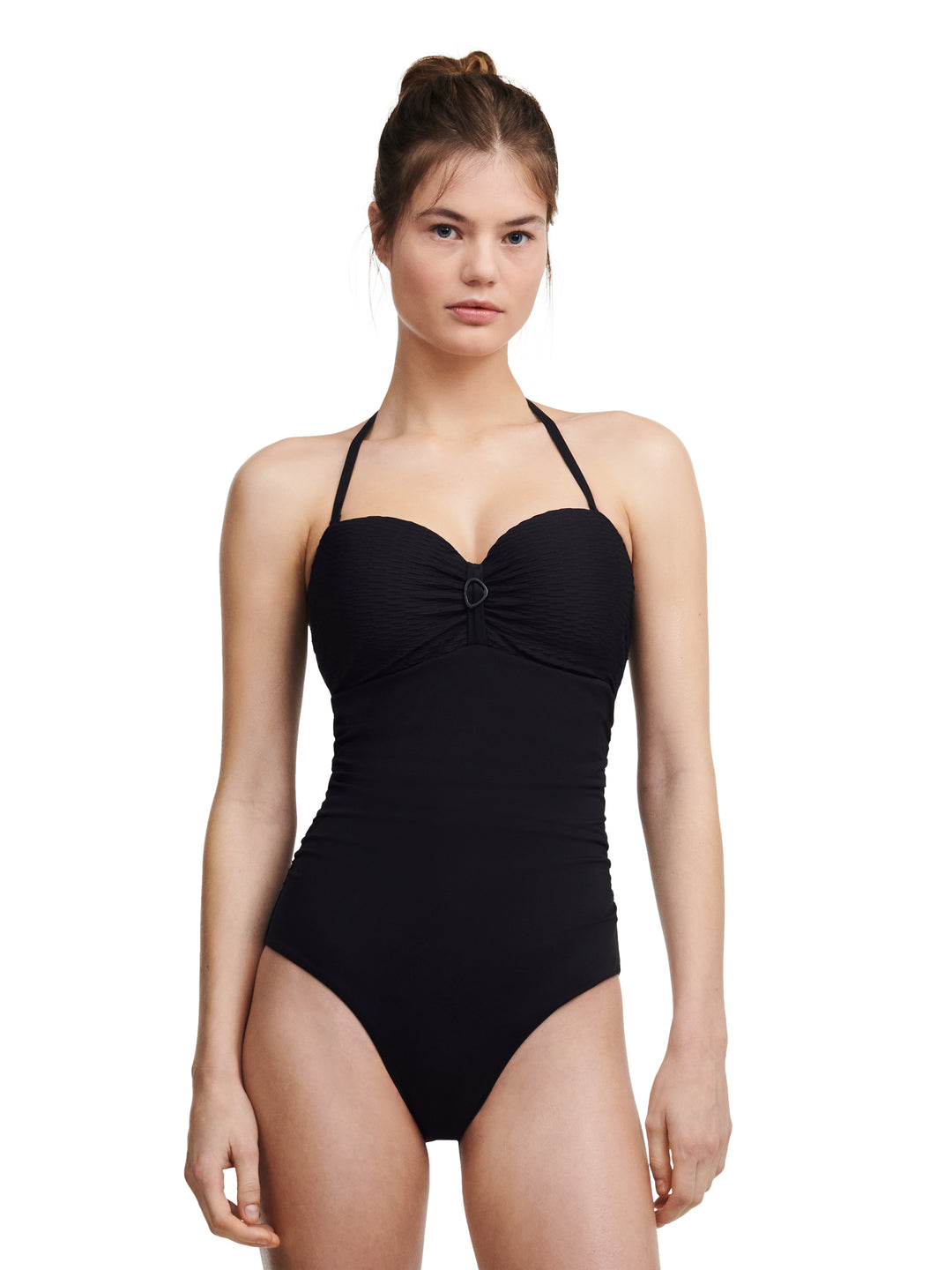 Femilet Swimwear - Bonaire Bandeau T-Shirt Swimsuit Black