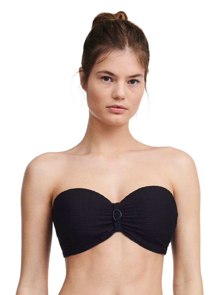 Femilet Swimwear - Bonaire Bandeau T-Shirt Bra Black