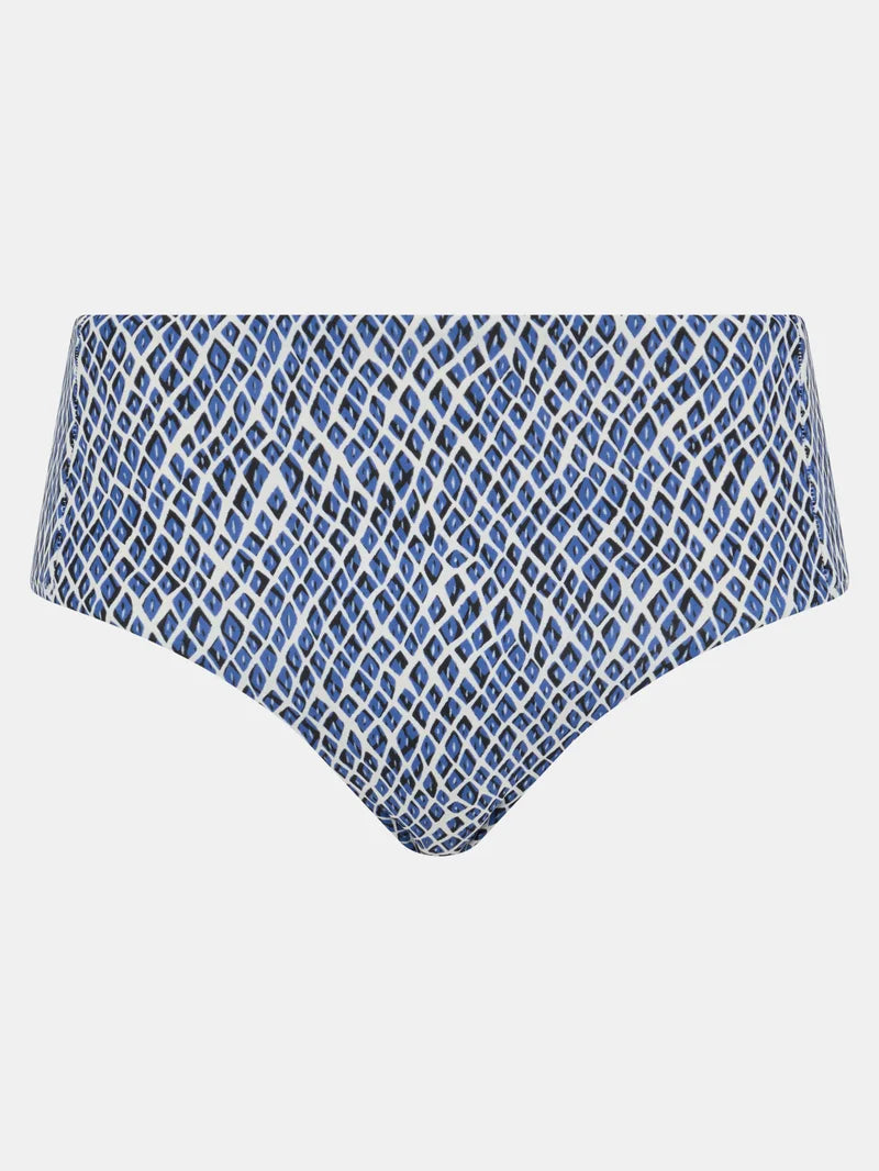 Femilet Swimwear - Tidra Full Brief Blue Reptile