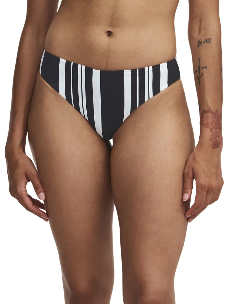Femilet Swimwear - Maui Brief Black Stripes