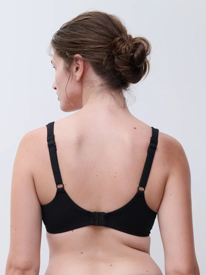 Femilet Swimwear - Navarino T-Shirt Bra Black