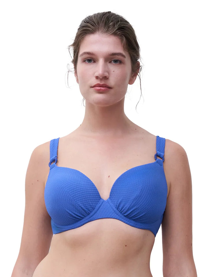 Femilet Swimwear - Navarino T-Shirt Bra Royal Blue