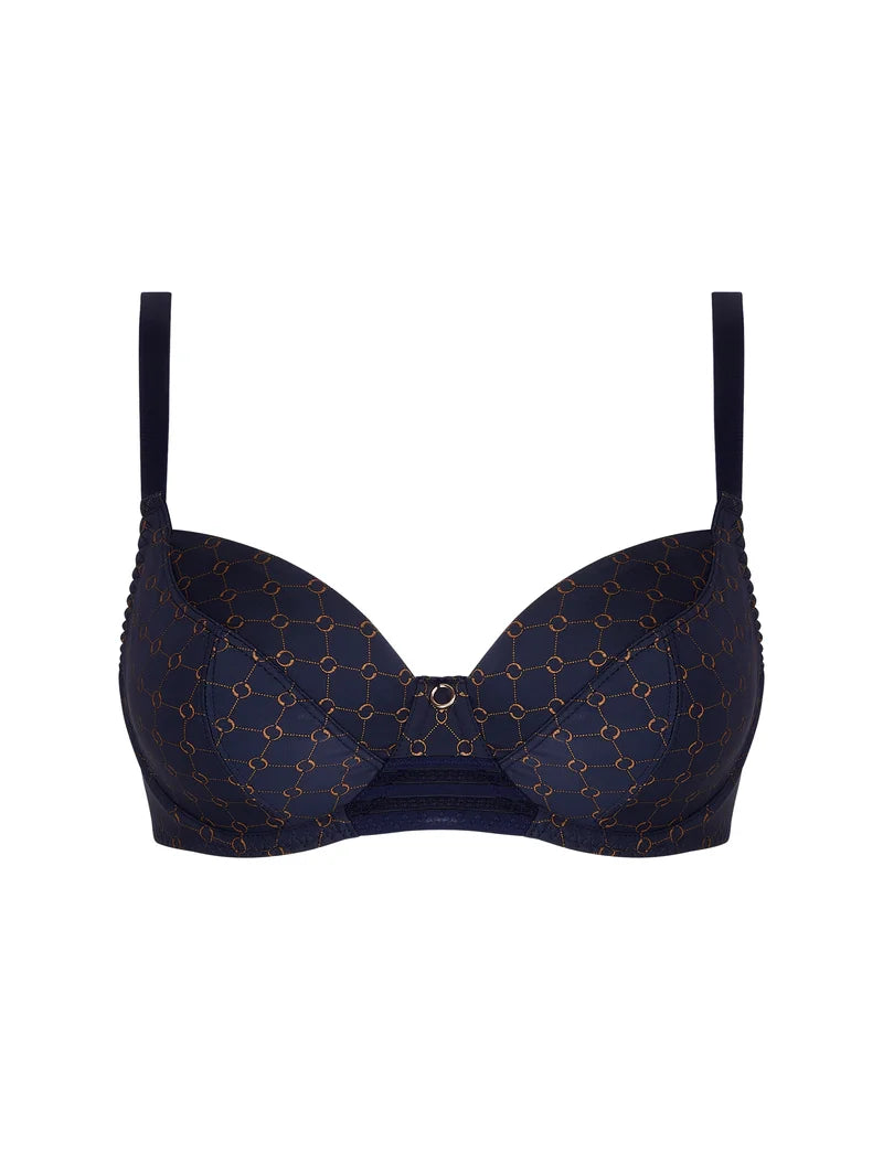 Antigel by Lise Charmel - Bijou Du Jour 3/4 Cup Balconette Marine Bijou