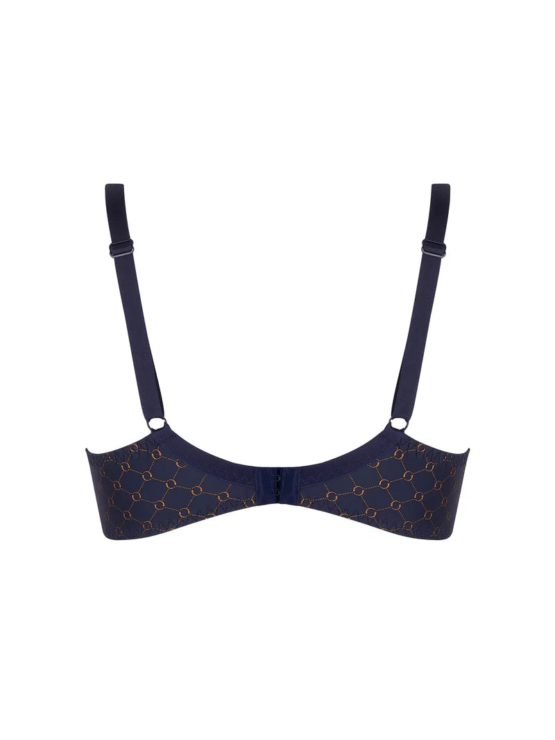 Antigel by Lise Charmel - Bijou Du Jour 3/4 Cup Balconette Marine Bijou