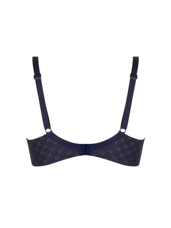 Antigel by Lise Charmel - Bijou Du Jour 3/4 Cup Balconette Marine Bijou