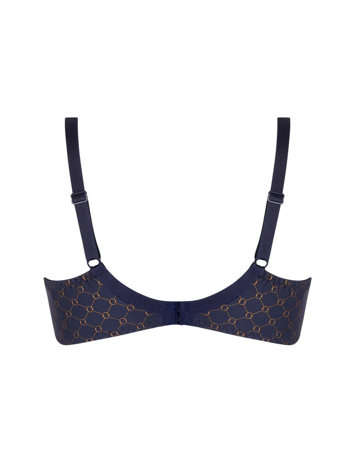 Antigel by Lise Charmel - Bijou Du Jour Supportive Full Cup Bra Marine Bijou