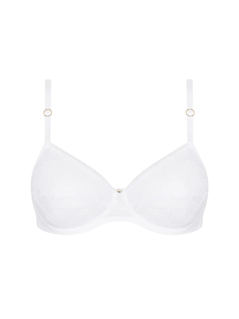 Antigel by Lise Charmel - Dentelle Rebelle Full Cup Bra Blanc
