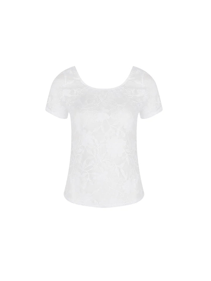 Antigel by Lise Charmel - Dentelle Rebelle Top Blanc