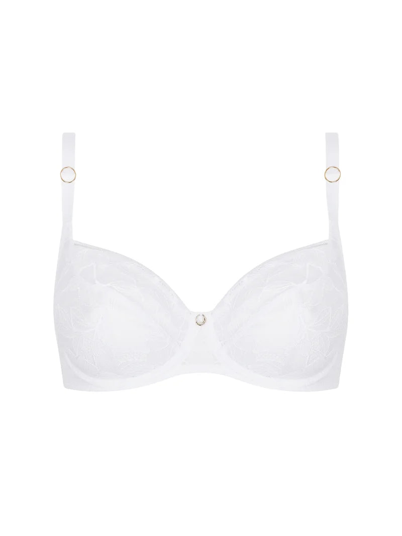 Antigel by Lise Charmel - Dentelle Rebelle Half Cup Bra Blanc