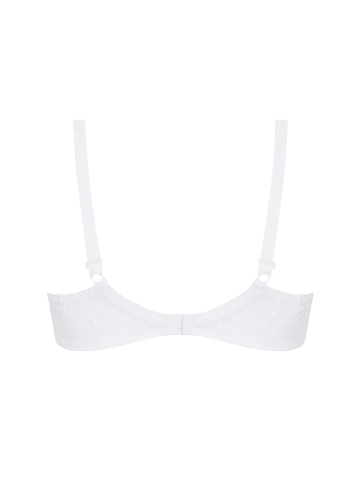 Antigel by Lise Charmel - Dentelle Rebelle Half Cup Bra Blanc
