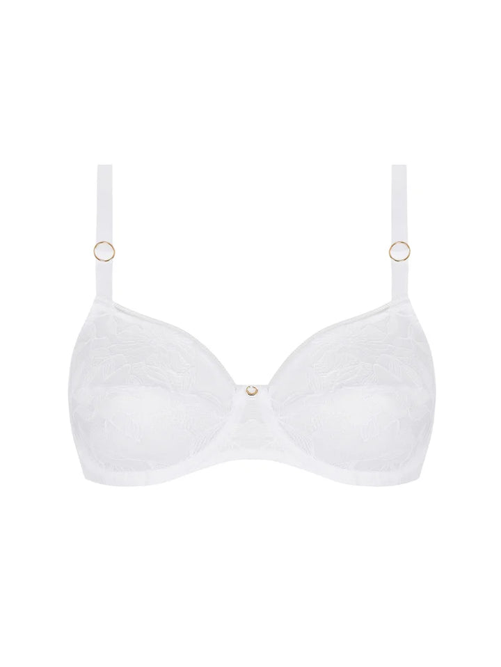 Antigel by Lise Charmel - Dentelle Rebelle Full Cup Bra Blanc
