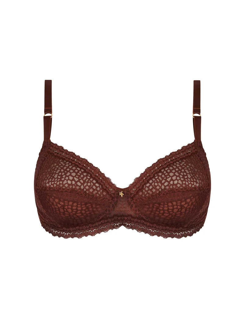 Antigel by Lise Charmel - Exquise En Dentelle 3 Parts Full Cup Cappuccino