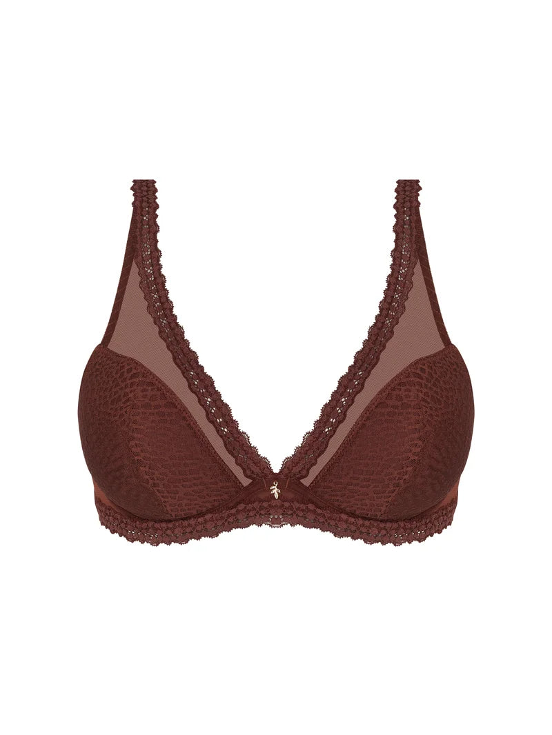 Antigel by Lise Charmel - Echappee Green 3 Part Full Cup Bra Toile Green