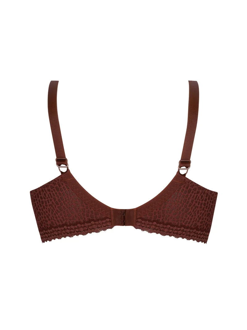 Antigel by Lise Charmel - Exquise En Dentelle Supportive 3 Parts Full Cup Cappuccino