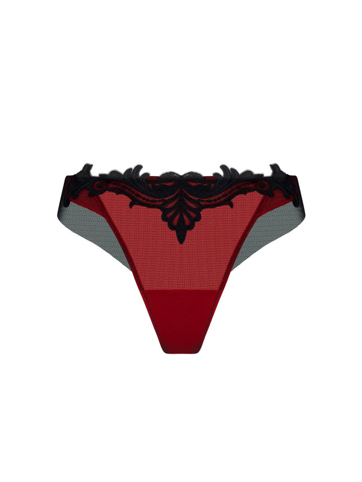 Lise Charmel - Bellissime Inconnue Thong Ombre Rouge