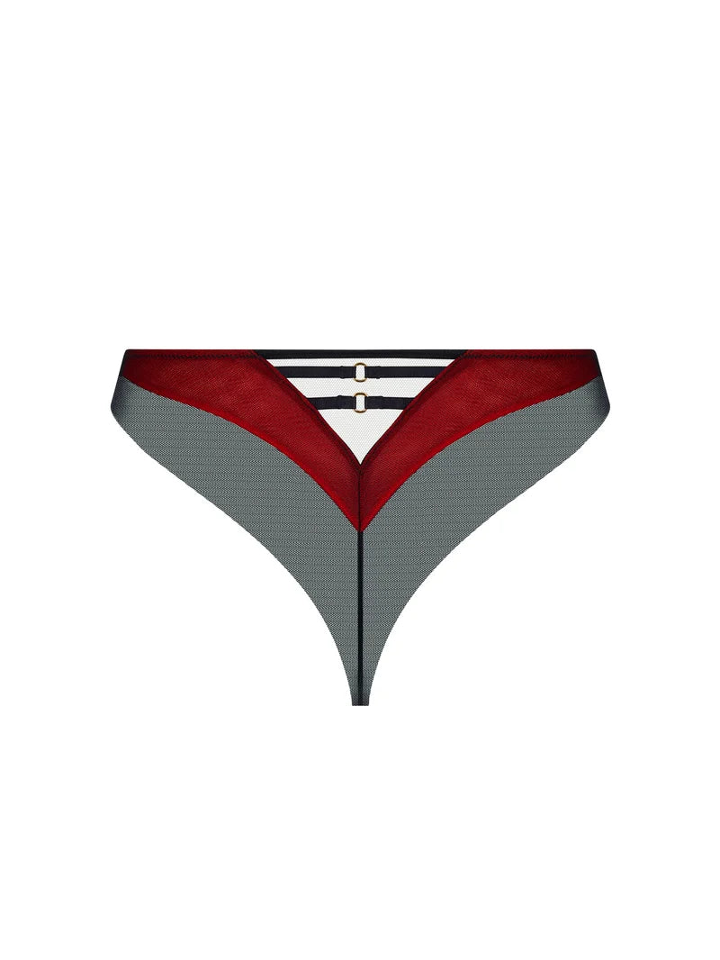 Lise Charmel - Bellissime Inconnue Thong Ombre Rouge