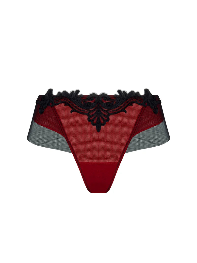 Lise Charmel - Bellissime Inconnue Boyshort Ombre Rouge