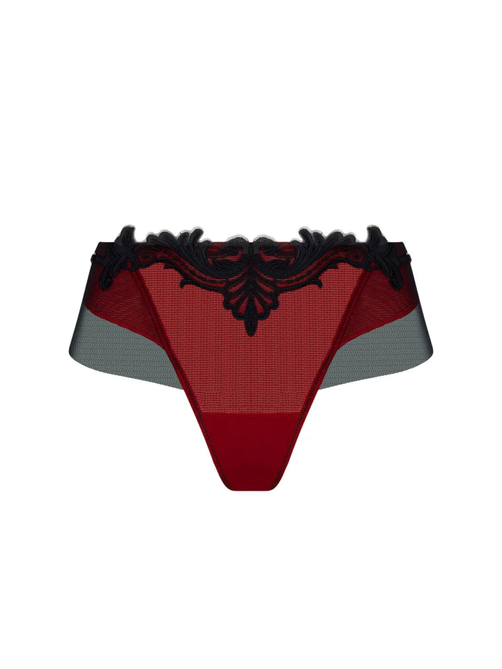 Lise Charmel - Bellissime Inconnue Boyshort Ombre Rouge