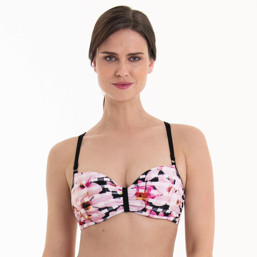 Anita Swimwear - Style Mavi Top Bikini Top Black-white
