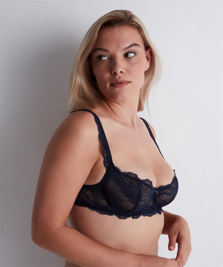 Aubade - Danse Des Sens Half-Cup Bra Evening Blue