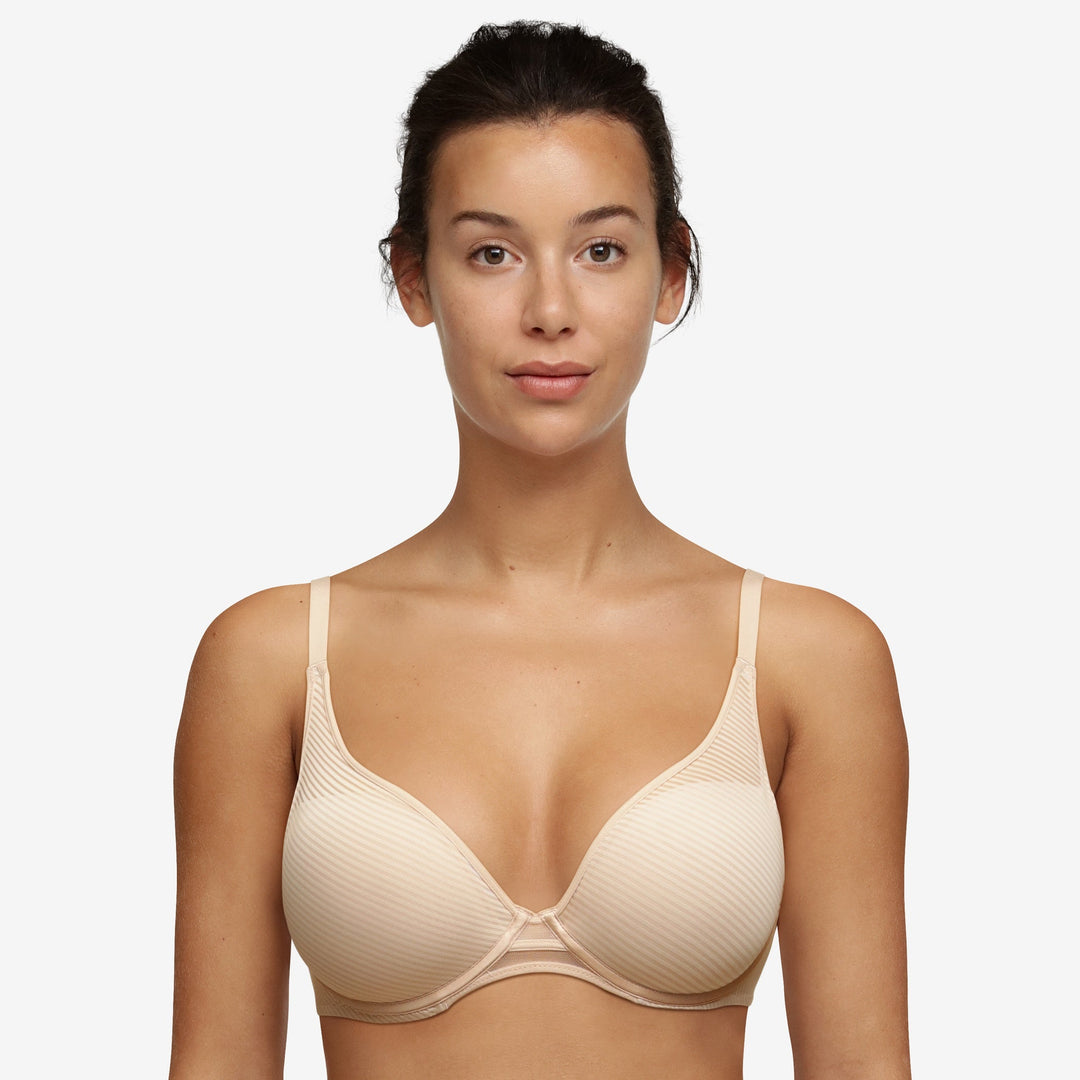 Passionata Naïs Plunge T-Shirt Bra - Cappuccino Plunge Bra Passionata