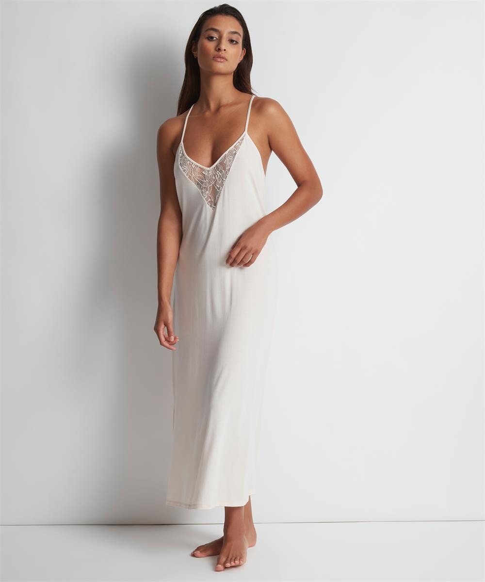 Aubade - Lazy Days Long Nightie Petal