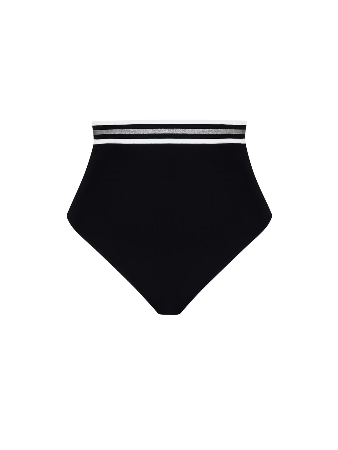 Lise Charmel Swimwear - Energie Nautique High Waist Bikini Noir Silver
