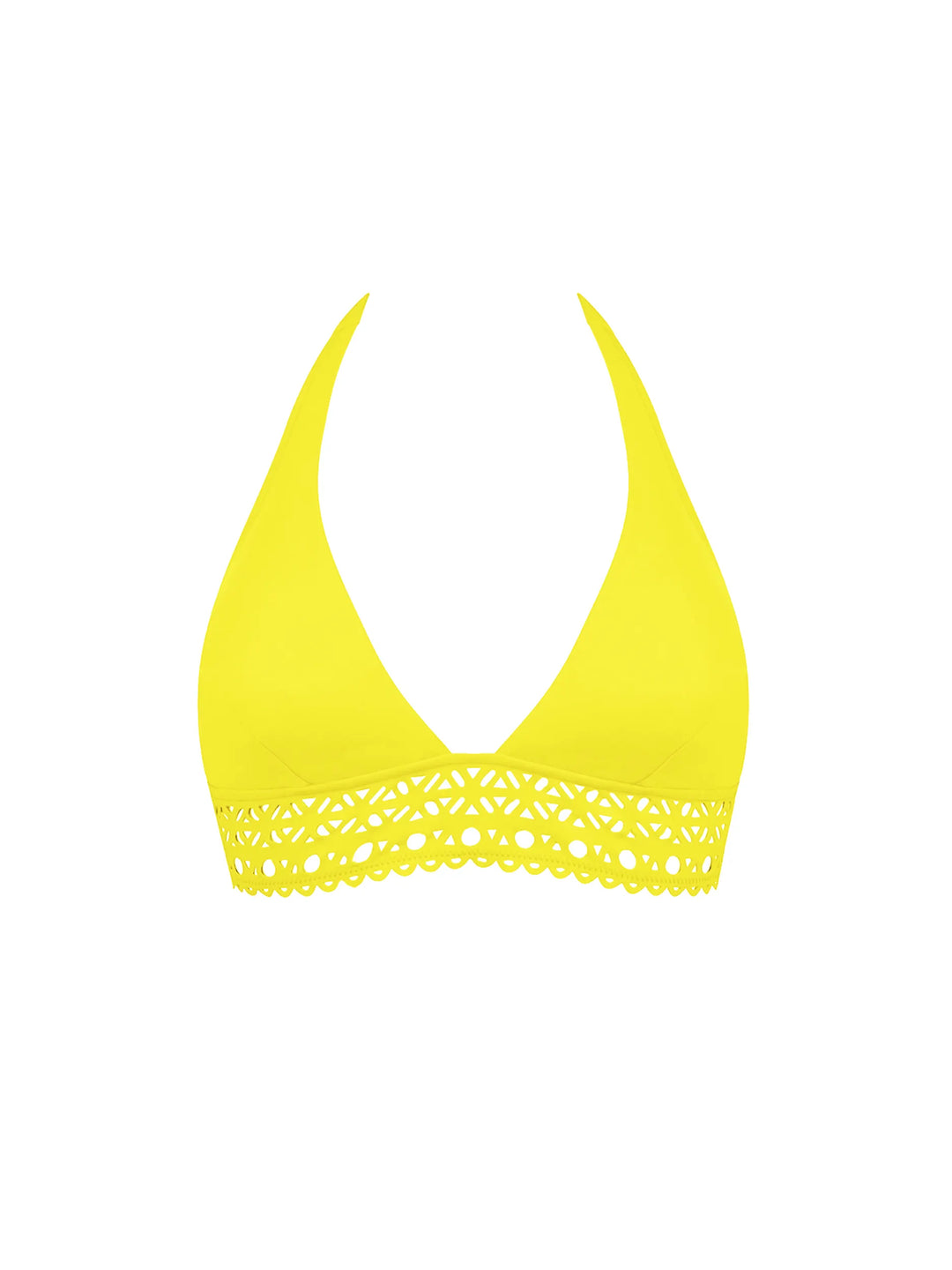 Lise Charmel Swimwear - Ajourage Couture Triangle Bikini Top Ajourage Jaune