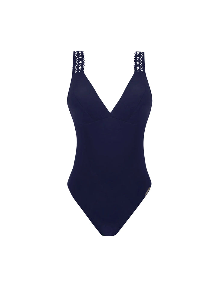 Lise Charmel Swimwear - Ajourage Couture Non Wire Plunge Swimsuit Marina Couture
