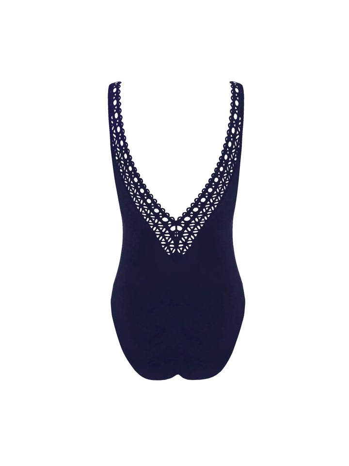 Lise Charmel Swimwear - Ajourage Couture Non Wire Plunge Swimsuit Marina Couture