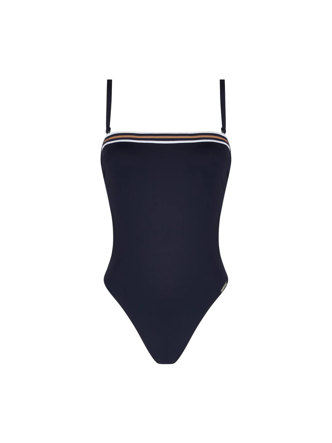 Lise Charmel Swimwear - Energie Nautique Soft Cup Strapless Swimsuit Encre Nautique