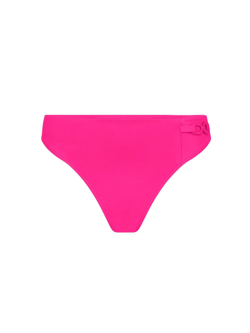 Lise Charmel Swimwear - Grace Infinie Bikini Wide Side And Bottom Tresses Fuschia