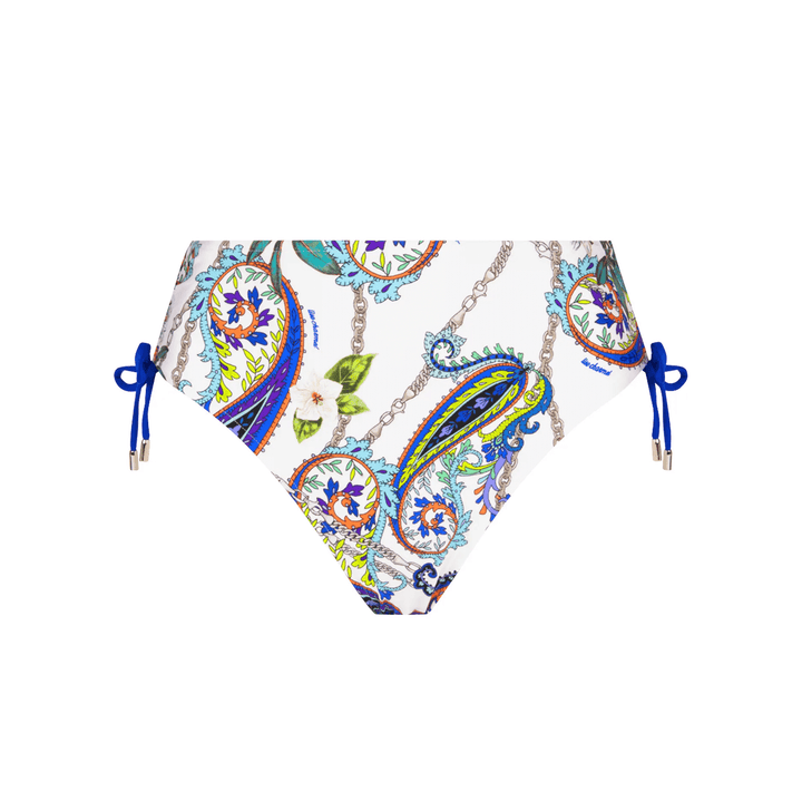Lise Charmel Swimwear - Odyssee Cashmer Bikini Classic With Ties Adjustable Bleu Cashmer