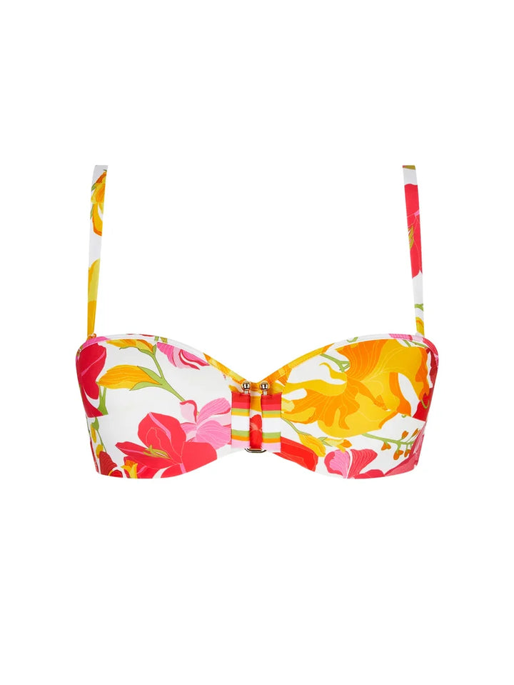 Lise Charmel Swimwear - Envolee Florale Cropped Bustier Bouquet Floral