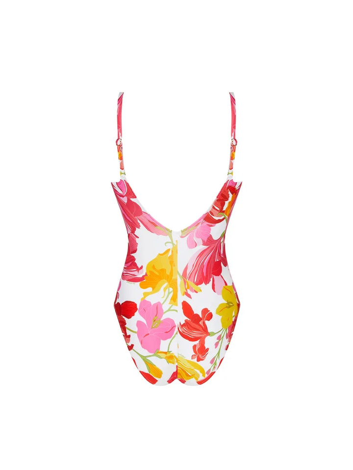 Lise Charmel Swimwear - Envolee Florale Full Cup Underwired Swimsuit Bouquet Floral