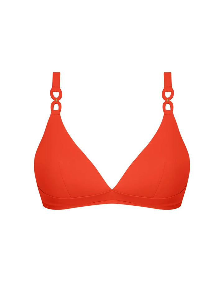 Lise Charmel Swimwear - Grace Infinie Wireless Padded Triangle Orange Infini
