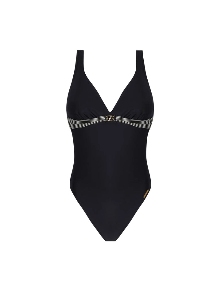 Lise Charmel Swimwear - Horizon Boreal Unwired Swimsuit Noir Boreal