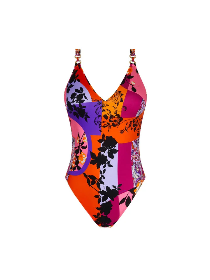Lise Charmel Swimwear - Magie Sakura Wireless Swimsuit Sakura Solaire