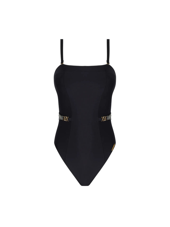 Lise Charmel Swimwear - Horizon Boreal Soft Cup Strapless Swimsuit Noir Boreal