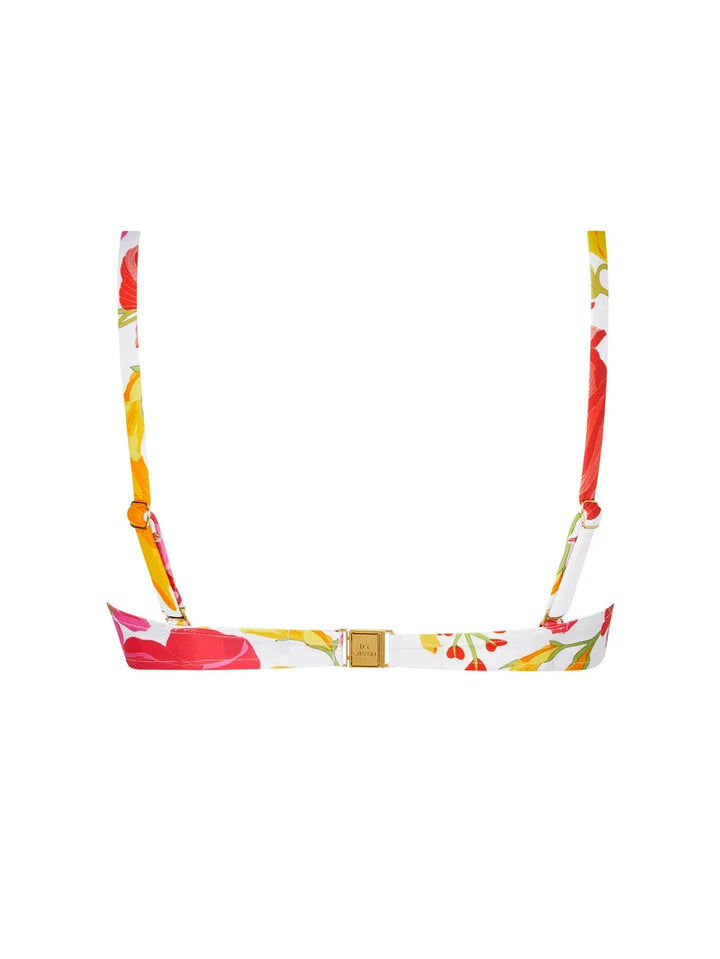 Lise Charmel Swimwear - Envolee Florale Padded Plunge Bikini Top Bouquet Floral