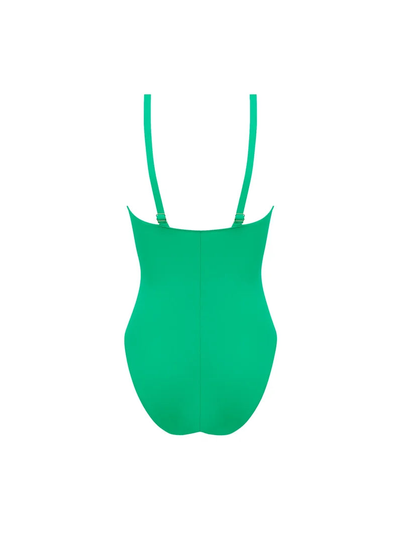 Lise Charmel Swimwear - Grace Infinie Wireless Swimsuit Emeraude Infini