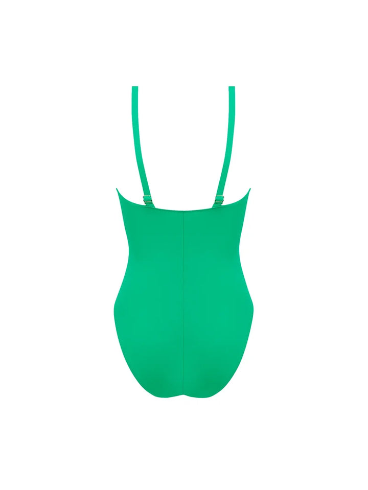 Lise Charmel Swimwear - Grace Infinie Wireless Swimsuit Emeraude Infini