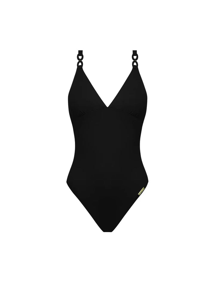 Lise Charmel Swimwear - Grace Infinie Wireless Swimsuit Noir
