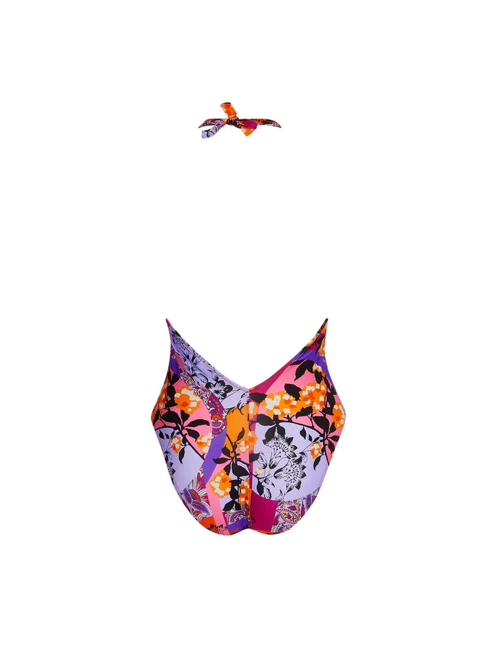 Lise Charmel Swimwear - Magie Sakura Wireless Seduction Halter Swimsuit Sakura Solaire