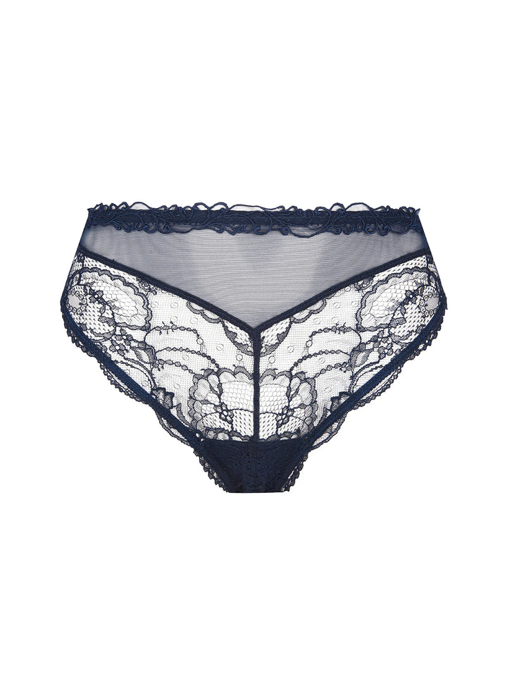 Lise Charmel - Soir De Venise High Waist Brief Bleu Venise
