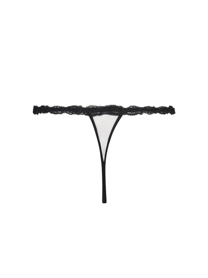 Lise Charmel - Splendeur Soie Sexy Thong Noir