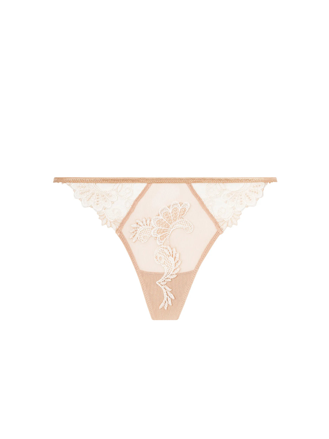 Lise Charmel - Dressing Floral Sexy String Ambre Nacre
