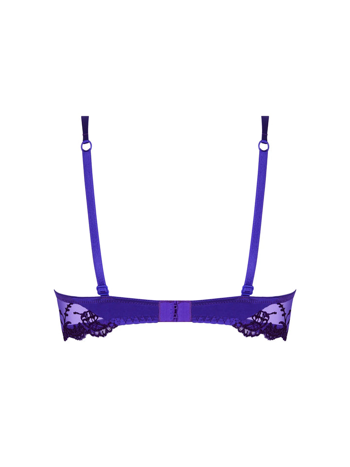 Lise Charmel - Splendeur Soie Half Cup Bra Ocean Bleu