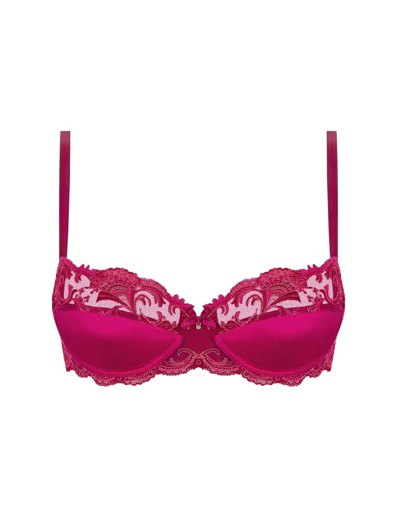 Lise Charmel - Splendeur Soie Half Cup Bra Splendeur Carmin