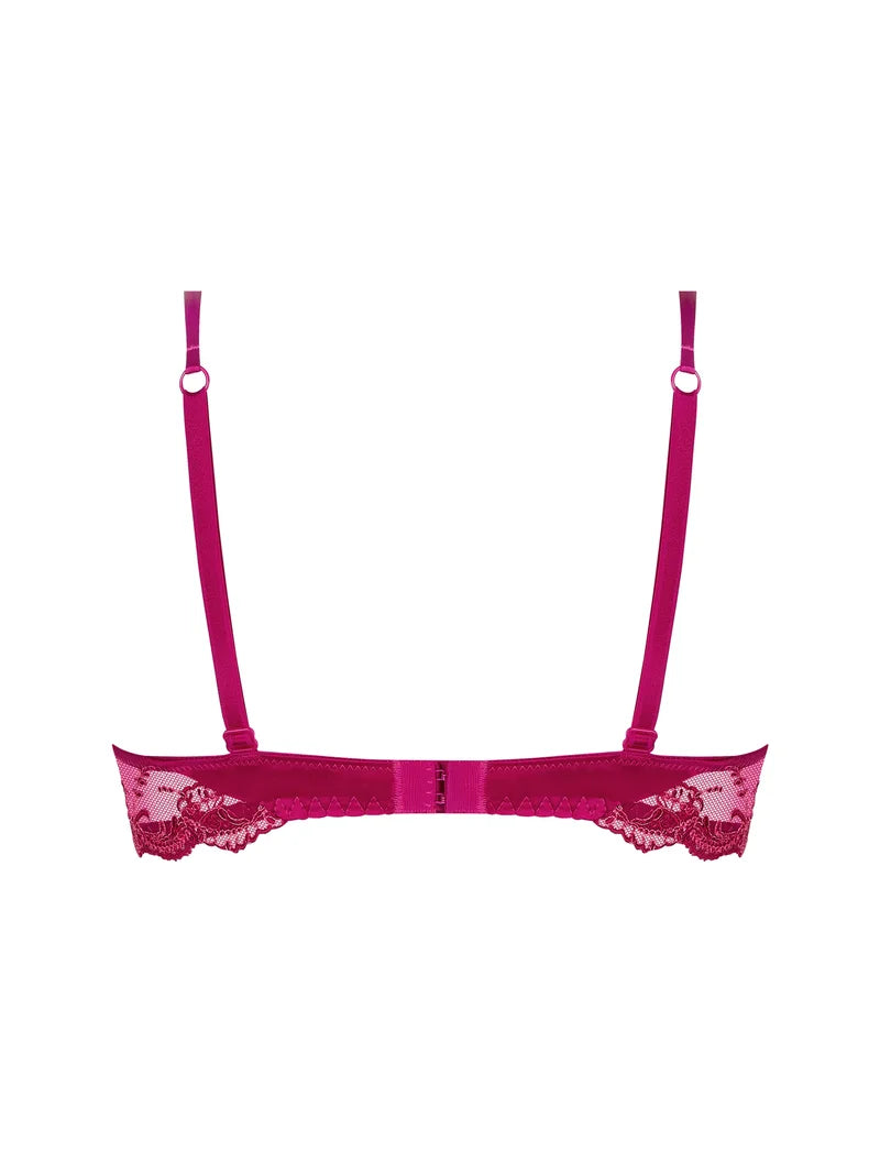 Lise Charmel - Splendeur Soie Half Cup Bra Splendeur Carmin